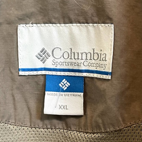 Columbia Men’s Northway Jacket | Water Wind Resistant | Tan Khaki Beige | XXL - Picture 6 of 6